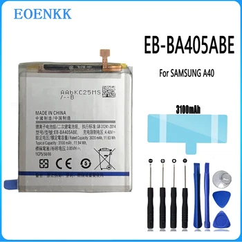 EB-BA405ABE EB-BA405ABU Akumulators Samsung GALAXY A40 2019 A405F SM-A405FM/DS augstas ietilpības Kapacitāte Telefonu Baterijas Bateria