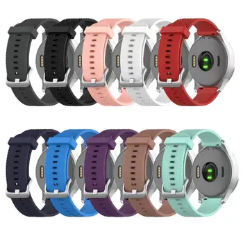 Krāsains Mīksts Silikona Nomaiņa Siksnu Garmin Vivoactive4 Vivomove AP Smart aproce Garmin Vivoactive 4 Watch band