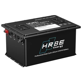 HRBE -Enerģijas 48 Voltu Golfa Grozā Baterijas 51.2 V 50Ah 100Ah 105Ah 160Ah 5Kw 10Kw Golfa Grozā Kluba Auto Ezgo Akumulators