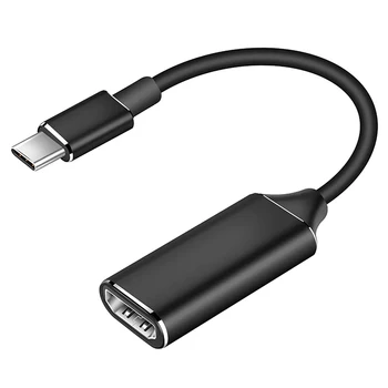 USB C uz HDMI Adapteri Pārveidotājs C Tipa HDMI Adapteri HDMI-saderīgam Kabeļa Adapteri HD-MI Converter 4K USB 3.1 HDTV priekš Macbook