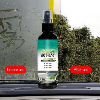 Auto antifogging aģents portatīvo auto vējstiklu defogging spray auto ilgstošu stikla apvalka auto spoguļu tīrīšanas šķidrums
