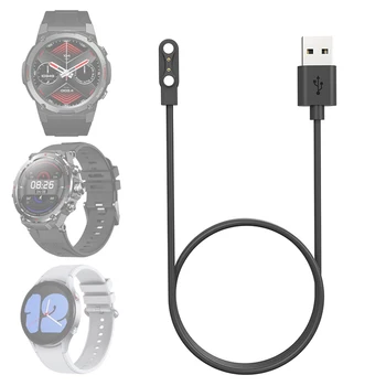 Smartwatch Doks Lādētāja Adapteri ar USB Uzlādes Kabelis Priekš Zeblaze Vibe 7 Pro/7Pro/Stratos 2/Lite/Ares/VTN 3 Smart Skatīties Piederumi