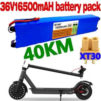 36V 10S3P 16.5 Ah 100W Li-ion akumulatoru Xiaomi mijia m365 pro elektrisko velosipēdu, motorolleru ar 20A BMS