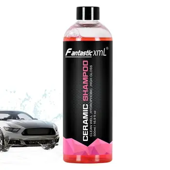 500ML Auto Mazgāšana Šampūns Piederumi Lielas Ietilpības Augstas Koncentrācijas Super Putu Tīrītājs Daudzfunkcionāls Auto Mazgāšanas Šampūns