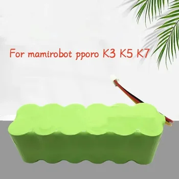 3500mAh par mamirobot pporo K3 K5 K7 slaucīšana robots uzlādējams akumulators