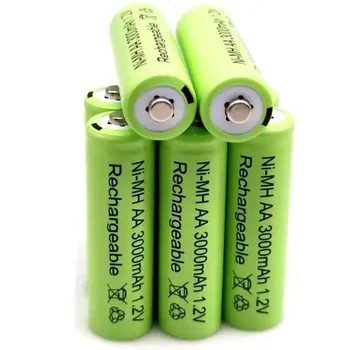 4 ~ 20 GAB 1.2 V 3000 MAh NI MH AA Pre-cargado Bateras Recargables NI-MH Recargable AA Batera Para Juguetes Micrfono De La Cmara