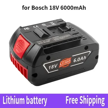Jaunu 18V Akumulatora 6.0 Ah par Bosch Elektrisko Urbi 18V 6000mAh Uzlādējams Li-ion Akumulators BAT609, BAT609G, BAT618, BAT618G, BAT614