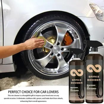 Riteņu Tīrītājs Automašīnu Riteņu Cleaner Bremžu Putekļu Noņemšanas Riepu Tīrāku Drošu Un Profesionālu Bremžu Wheel Cleaner Spray Spēcīgs