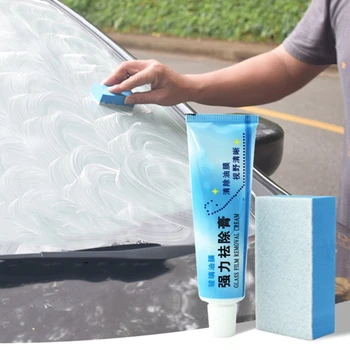 Auto Auto Stiklu Pulēšana Degreaser Cleaner Eļļas kārtiņu, Tīru polijas Ielīmējiet Vannas Loga Stikla Priekšējā Vējstikla