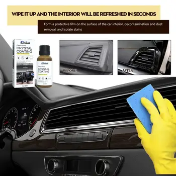 1 Iestatiet Noderīgu Atjaunotas Automašīnas Attīrītājs Multi-purpose Atjaunot Aģents Anti-scratch Saglabātu Spīdumu