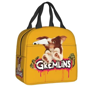Gremlins Izolētas Pusdienas Kaste, lai Sievietes Filmu Gizmo Mogwai Siltuma Vēsāks Pusdienas Skolas Soma Piknika Pārtikas Konteiners Tote