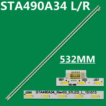 1-10TV LED Lentes STA490A34_Rev03_57LED_R L 96.49S02.001 Par KDL-49W750D KDL-49WD751 KDL-49WD752 KDL-49WD754 73.49S02.D00-2-DX1