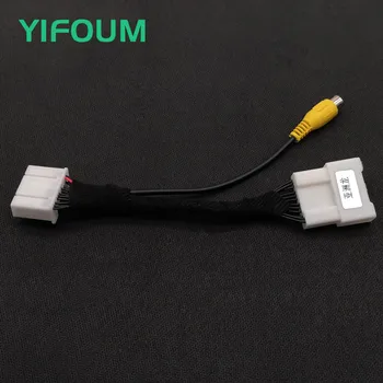 YIFOUM 30Pin Oriģinālo Video Ievades Slēdzis Atpakaļgaitas Kamera RCA Adaptera Kabelis Toyota Avalon 15. XX50 2018 2019