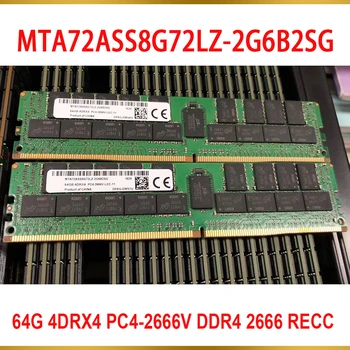 1gb Par MT RAM atmiņa, 64GB 64G 4DRX4 PC4-2666V DDR4 2666 RECC MTA72ASS8G72LZ-2G6B2SG 