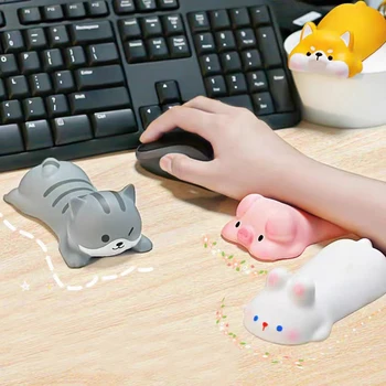 Cute Cartoon Animal Mouse Pad Soft Cūka, Kaķis, Suns, Rokas Aizsardzību, Spilventiņi Daudzfunkciju Rakstāmgalda Piederumi Biroja Piederumi Dāvanas