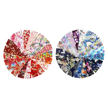 20Pcs Quilting Audums Roku darbs Mākslas Amatniecības Vintage Multicolor Jelly Roll Sloksnes Quilting Lakatiņu Somas, Drēbes Lupatu