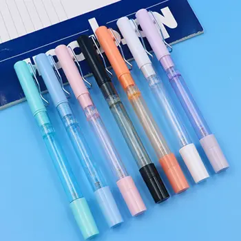 Smalka Migla Sūkņa Smidzinātājs Rakstīšanas Rīks Uzpildāmas Pudeles Roku Sanitizer Parakstīšanas Pildspalvu Aerosola Pildspalvas Gēla Tintes Pildspalvas Spray Gēla Pildspalvas