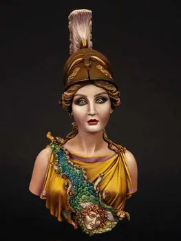 Jaunu Nesamontēti 1/10 seno Atēna Parthenos sievietes krūtis Sveķu Komplekts DIY Rotaļlietas Unpainted sveķu modelis
