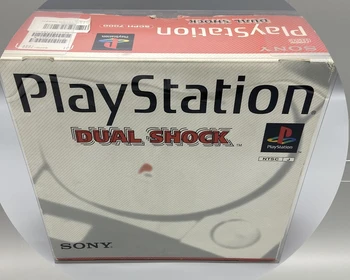 Caurspīdīgs Lodziņš Aizsargs PlayStation DUALSHOCK Savākt Kastes Sony PlayStation 1 PS PS1 Spēle Shell Skaidru Displeju Gadījumā