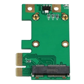 Jauns Mini PCI-E Kartes Paplašināšanas Slots, lai PCIE Adapteri Stāvvadu PCI-Express Adapteri atmiņas Kartes