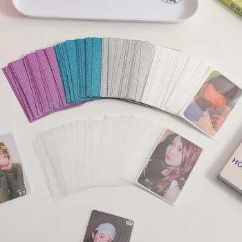 20PCS Jaunas Krāsas Kartes turētāju Filmu korejiešu Sabiezējumu Matēta Albums Mazās Kartes Protector Gadījumā Elks Kartes Gadījumā galda accessorys